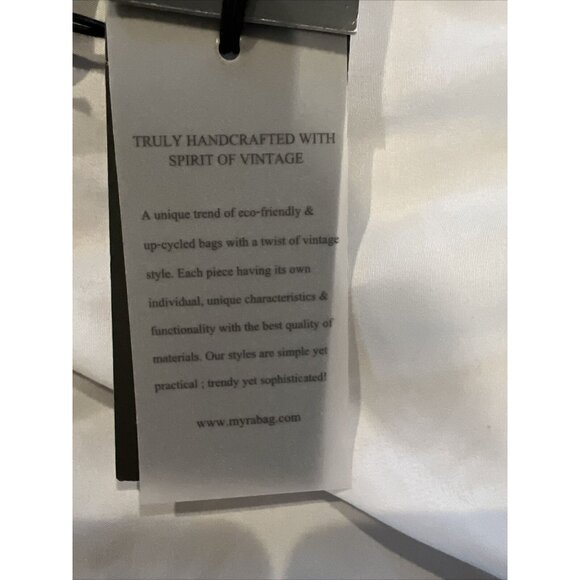 NWT Myra Bag 100% Cotton Womens Adjustable Strap Shoulder/Crossbody Bag S-0951 - Picture 16 of 16